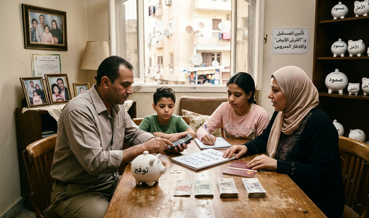 تأمين المستقبل بـ”القرش الأبيض”.. صراع الأسر المصرية مع ضغوط الأسعار ومواجهة الطوارئ