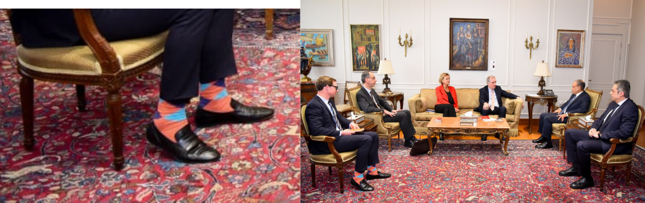 دبلوماسية الجوارب.. من القدم إلى القمة تفاصيل صغيرة تصنع تأثيرًا في السياسة الحديثة